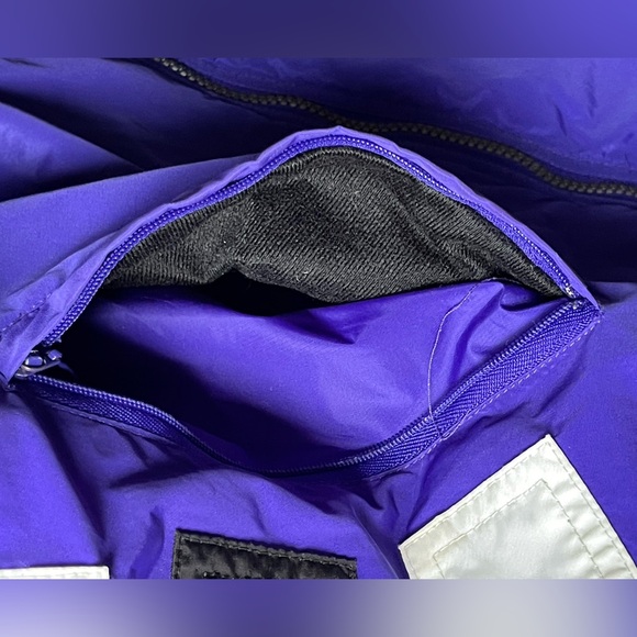 Vintage 90’s Adidas Puffer Coat - Three Stripe Full Zip - Size XL - Picture 9 of 15